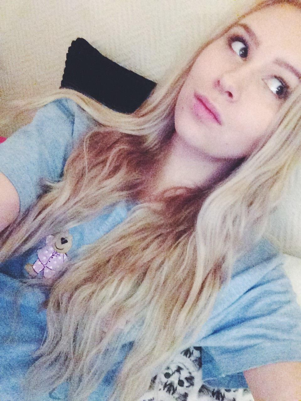 Selfies blonds adolescents minces