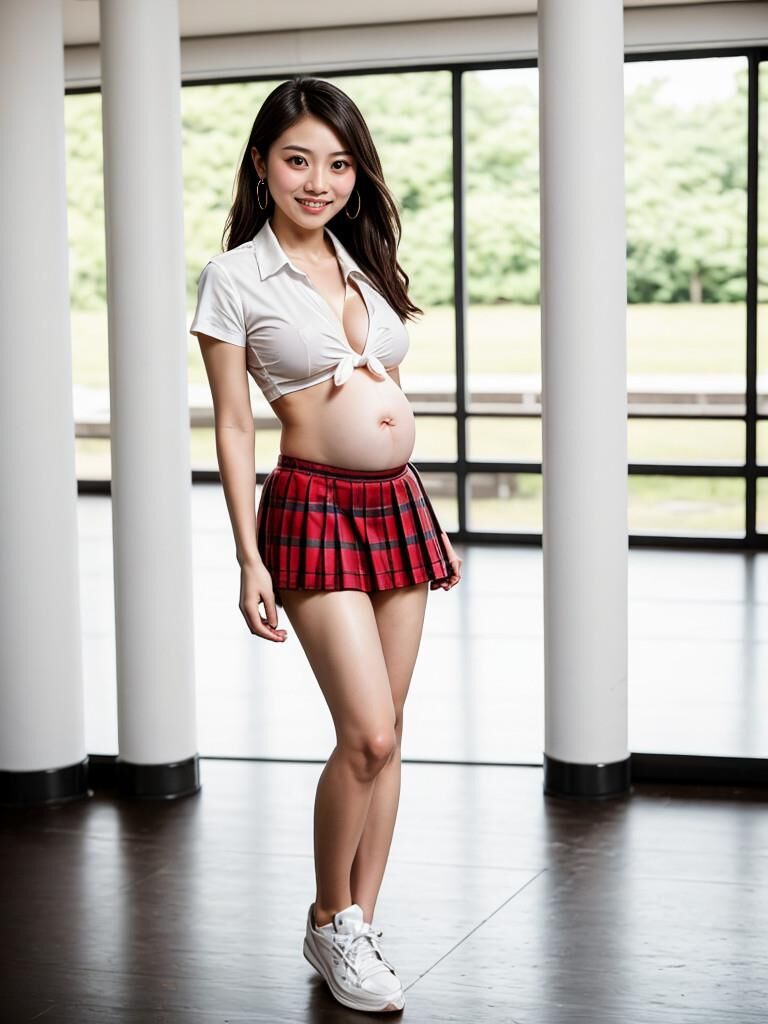 Pregnant cheerleaders