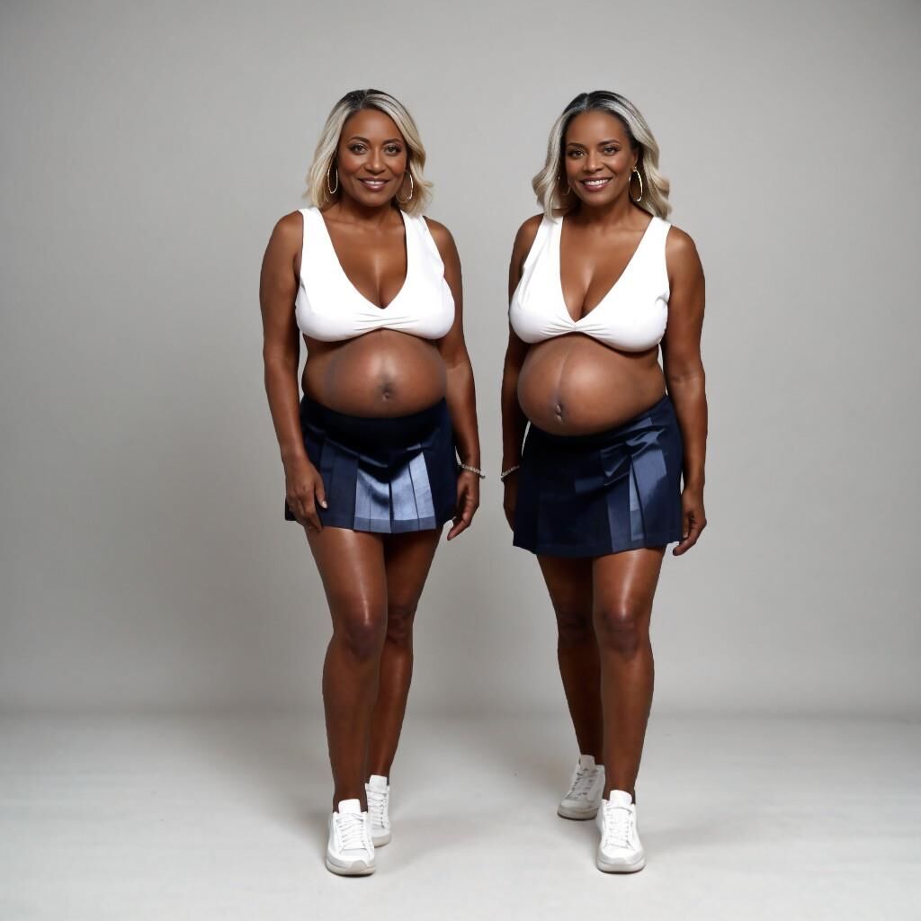 Pregnant cheerleaders