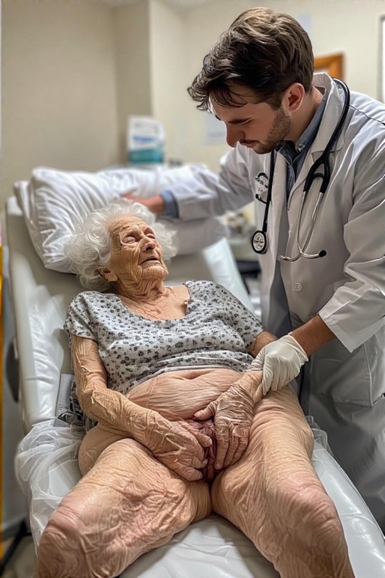 Young doctors and their older patients