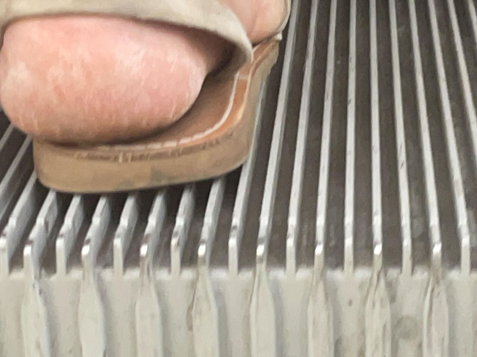 バービーの無愛想なかかと