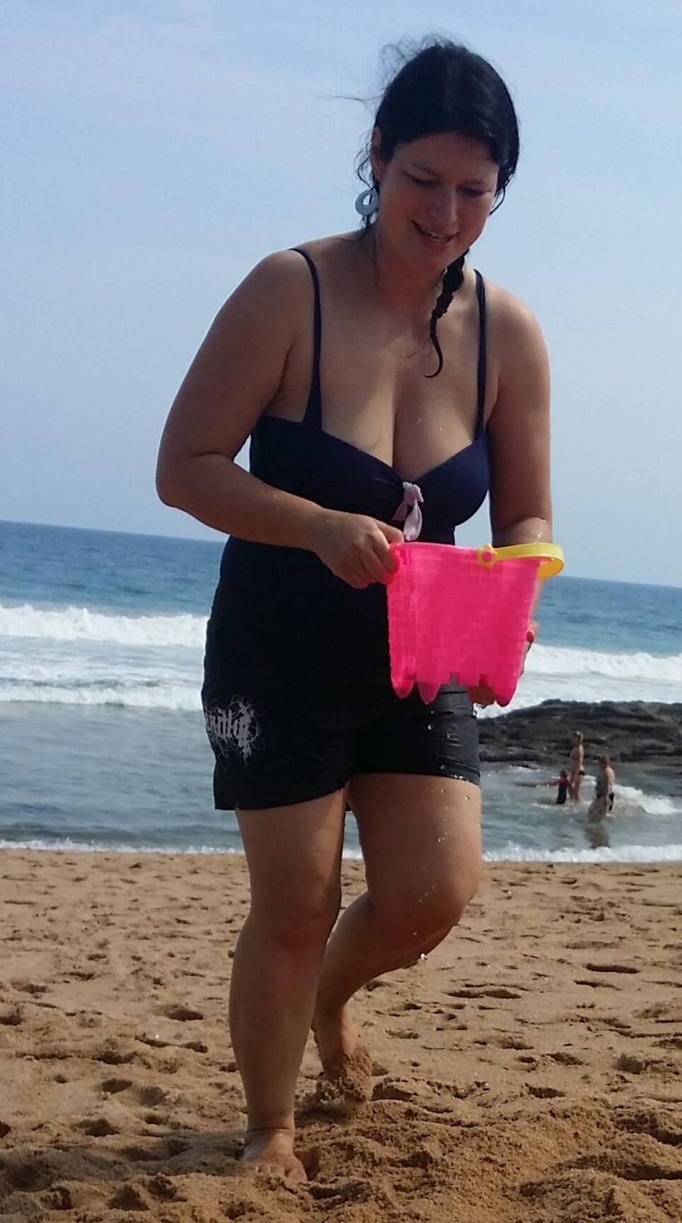 Ma vraie partie de la femme allemande à gros poitrine exposée inconsciente