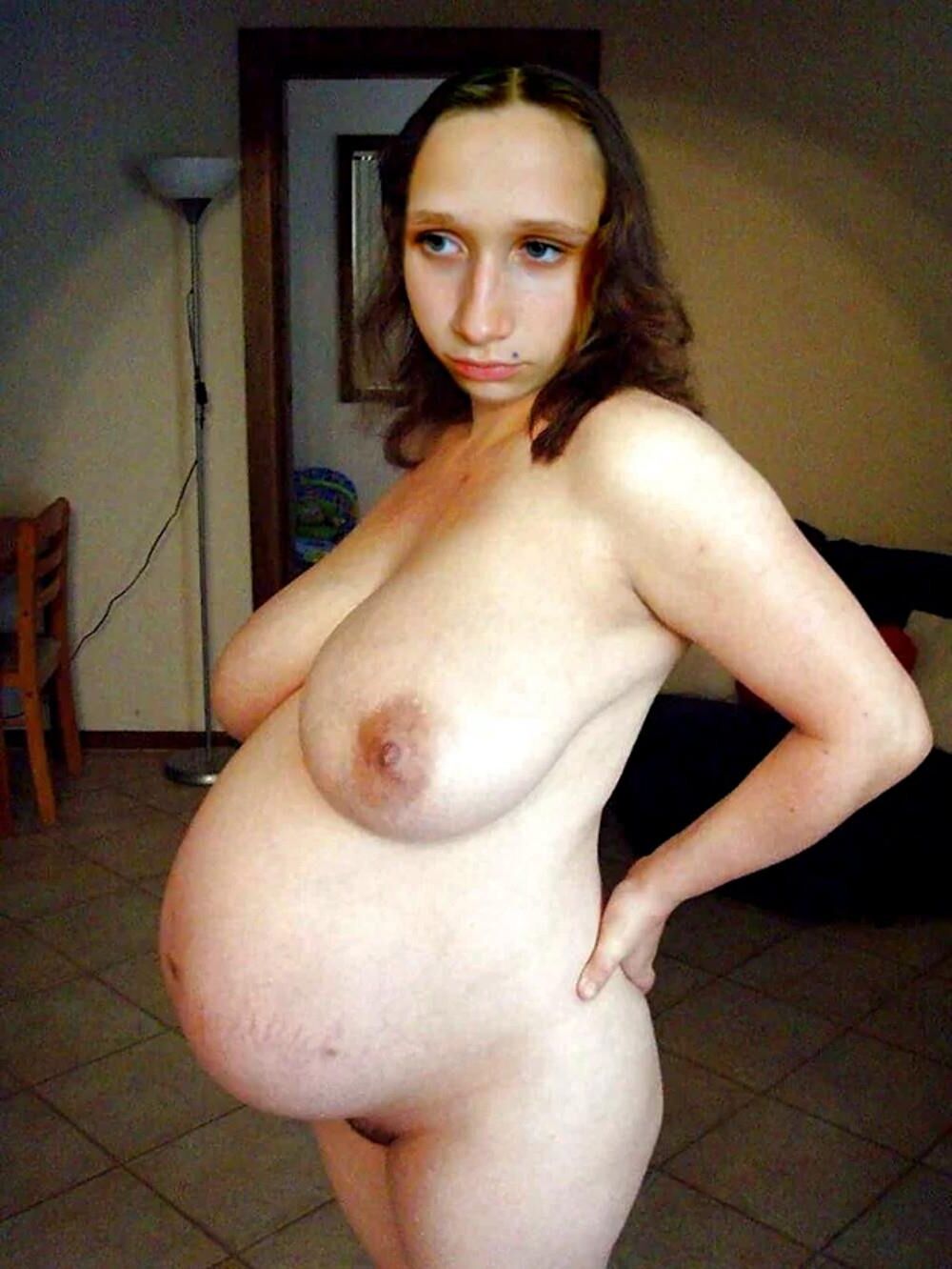 Enceinte et belle