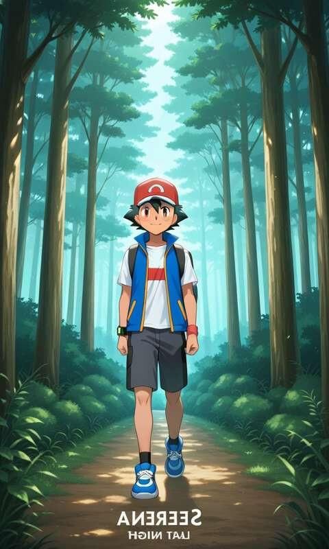 ポケモンアッシュは森のサリーナをファックします