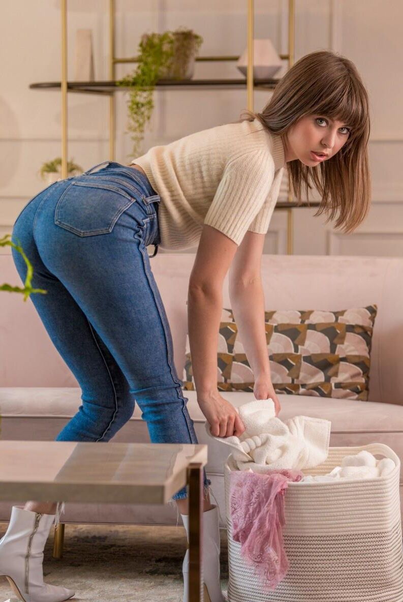 Задницы джинсы