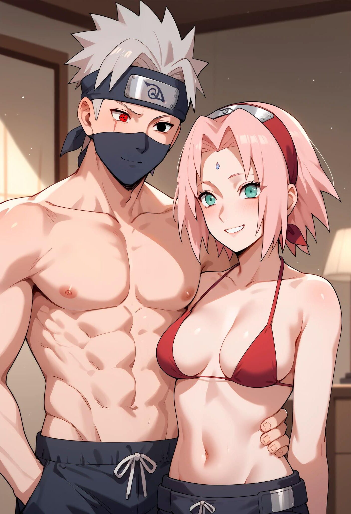 sakuraandkakashi
