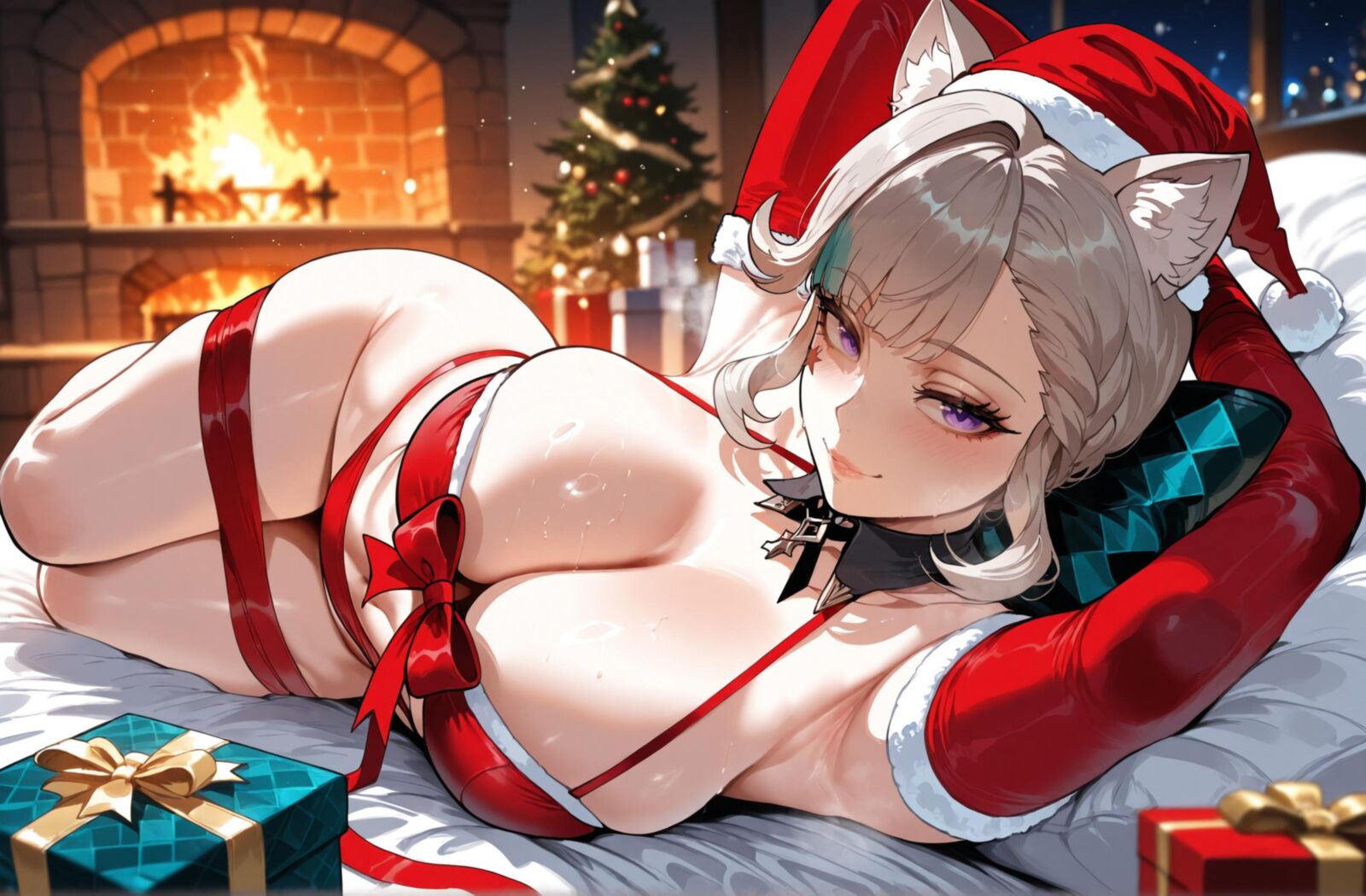[Miyu] Lynette Teyvat Cafe [AI Generated]