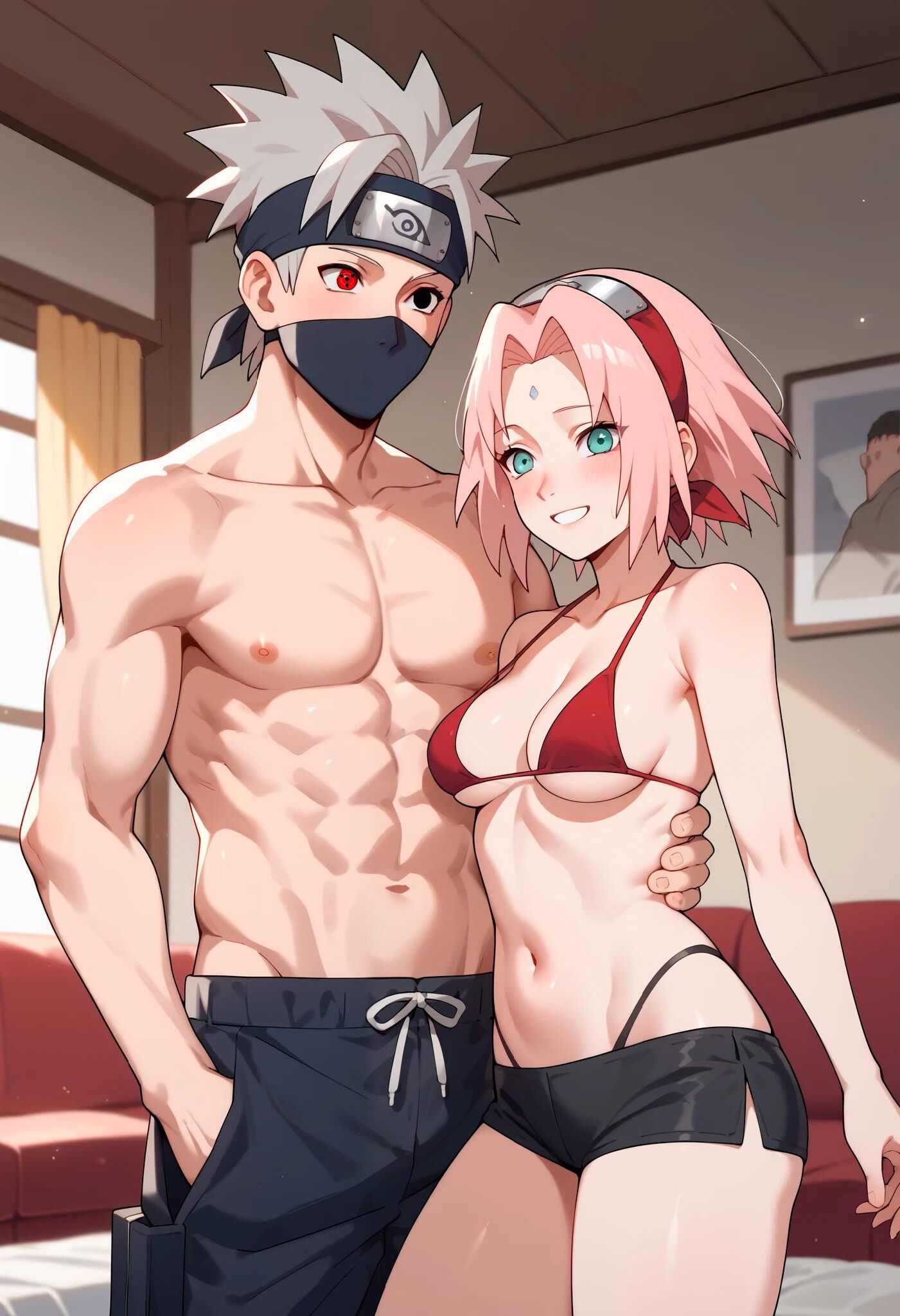 sakuraandkakashi