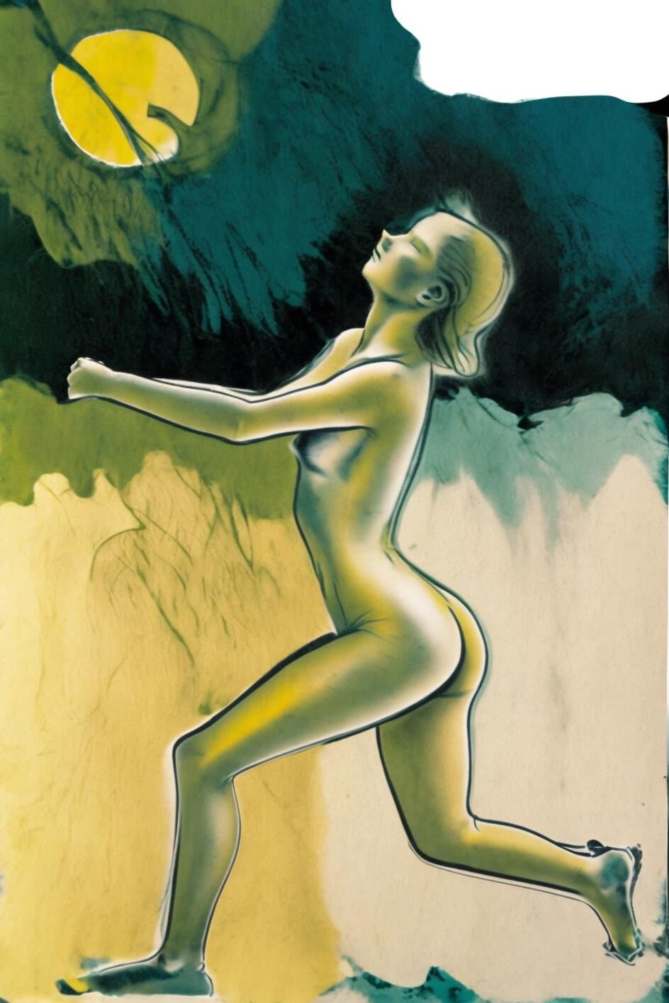 Nude Graffiti artworks