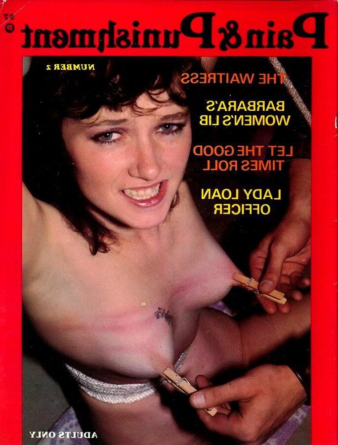 Sortiertes Bondage Magazine Covers