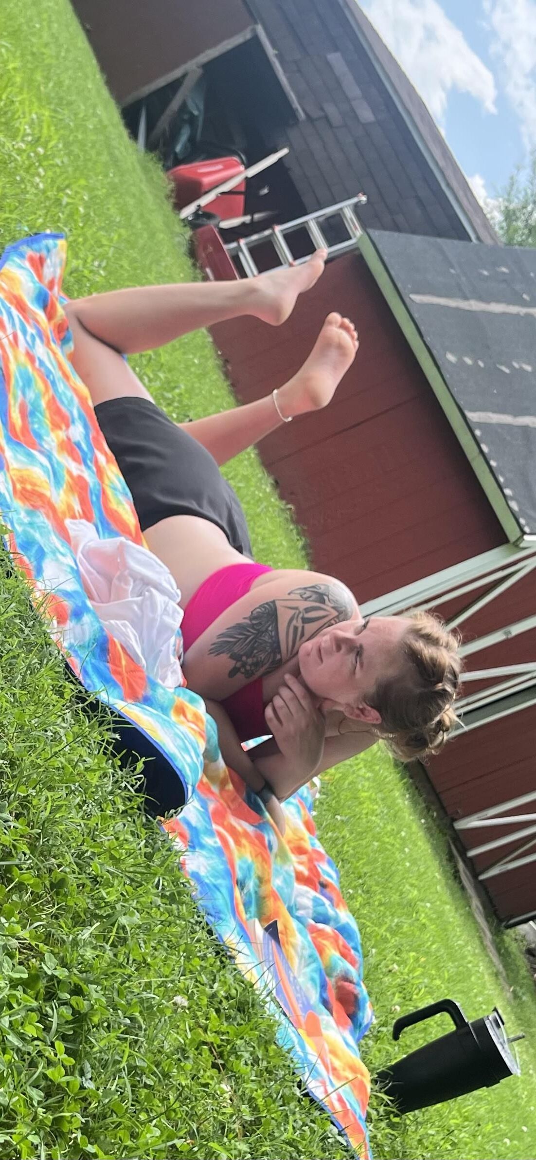 Ma sœur Bathing