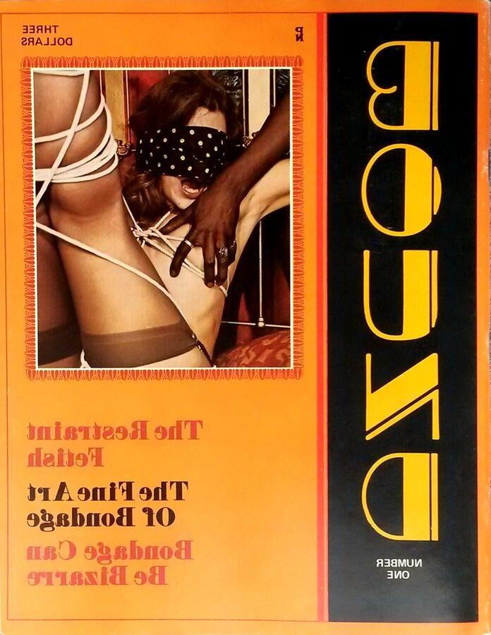 Sortiertes Bondage Magazine Covers