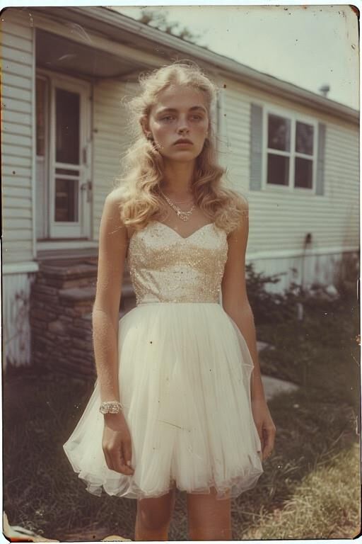 Prom Dress Girls, circa 