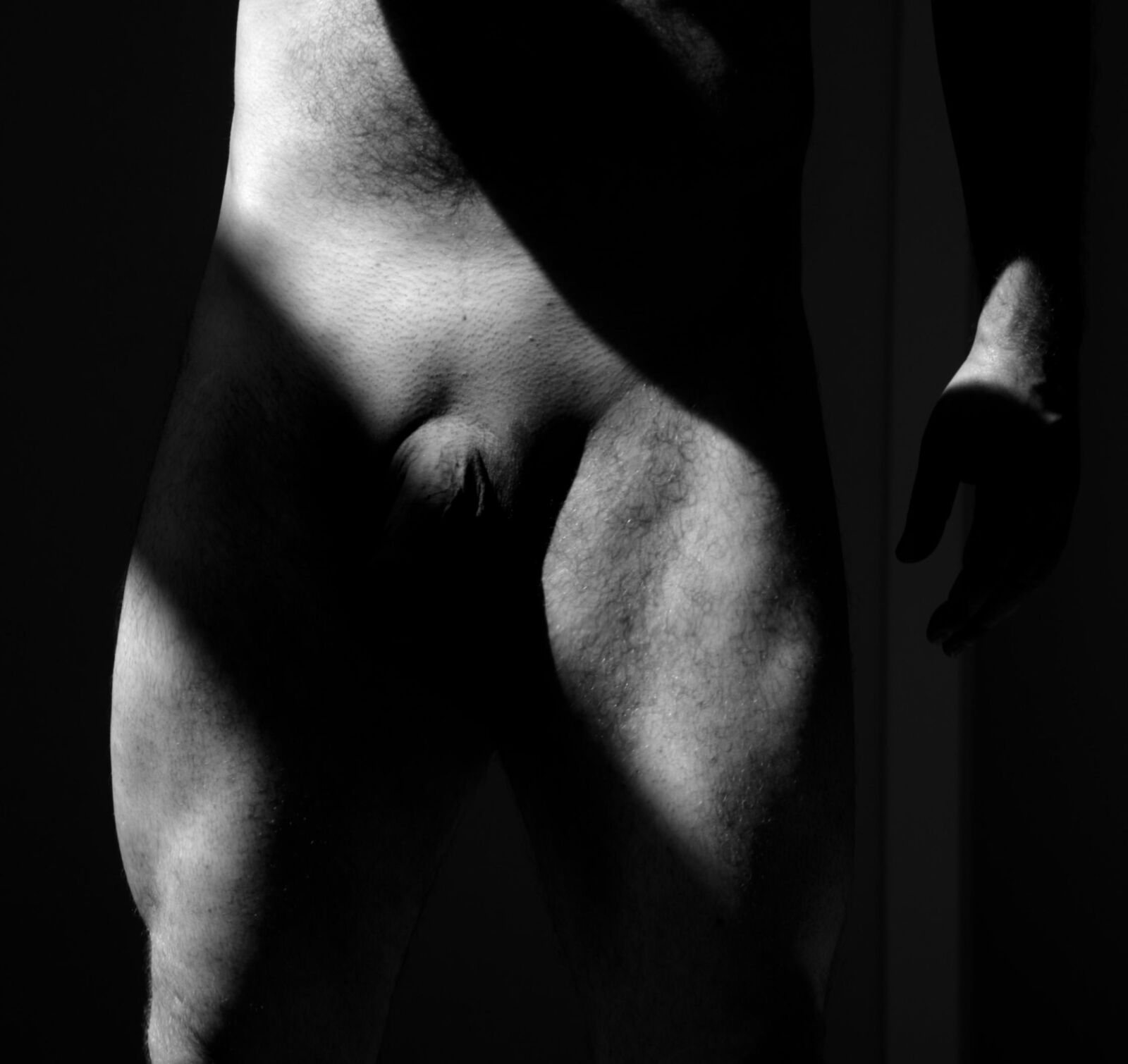 Mes selfies artsy fartsy b / w