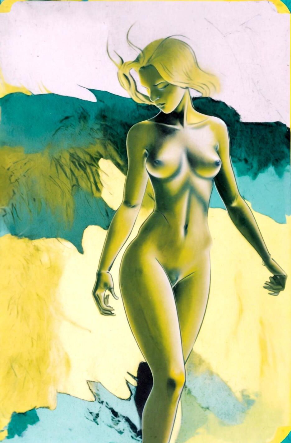 Nude Graffiti artworks