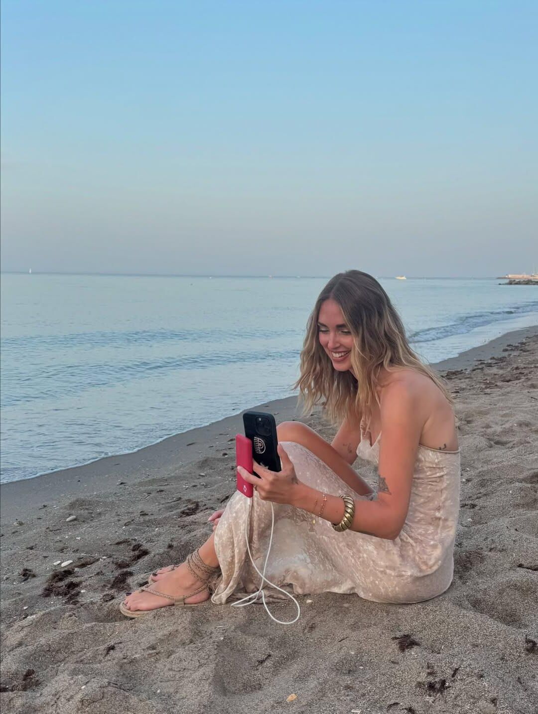 Chiara Ferragni Итальянский распутный белокурый эффект!