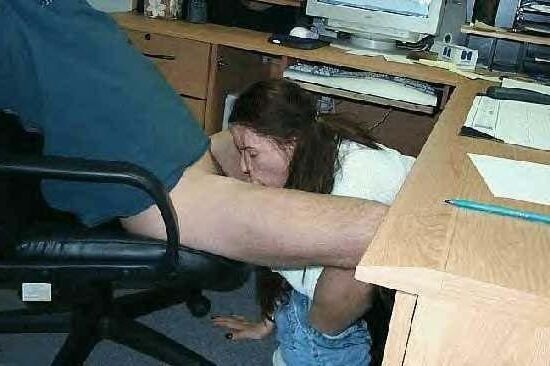 La dure journée de votre femme au bureau