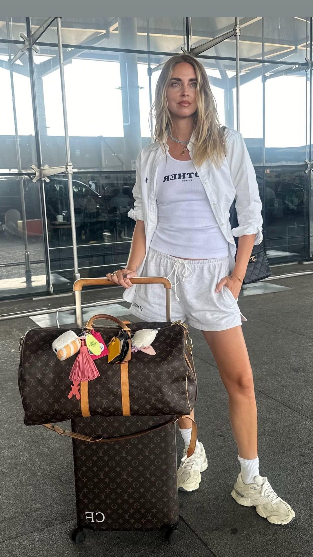 Chiara Ferragni Итальянский распутный белокурый эффект!