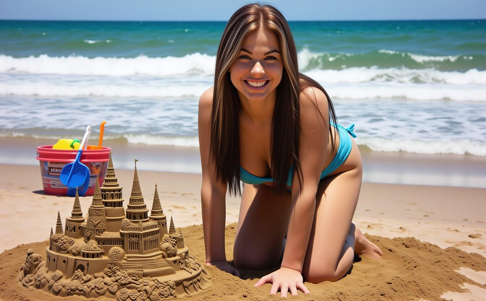 sand sculpture