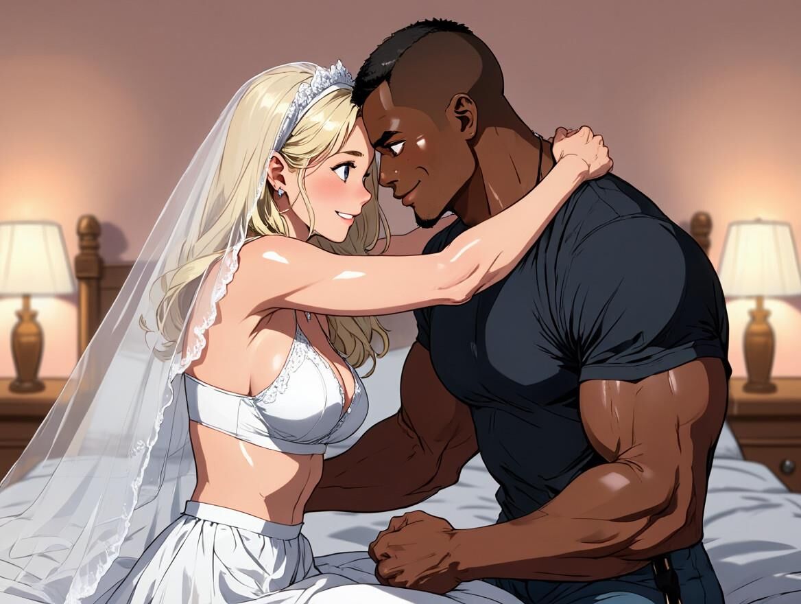 Desculpe mano, parece que um homem negro está levando sua noiva esta noite