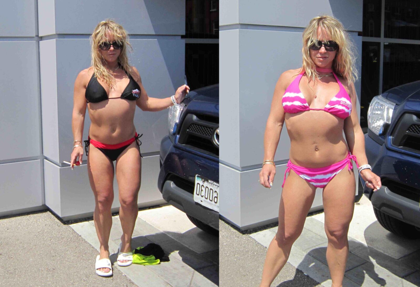 Blonde Big Tit Milf Teaches Jessie Bikini Teen Wanker Lessons