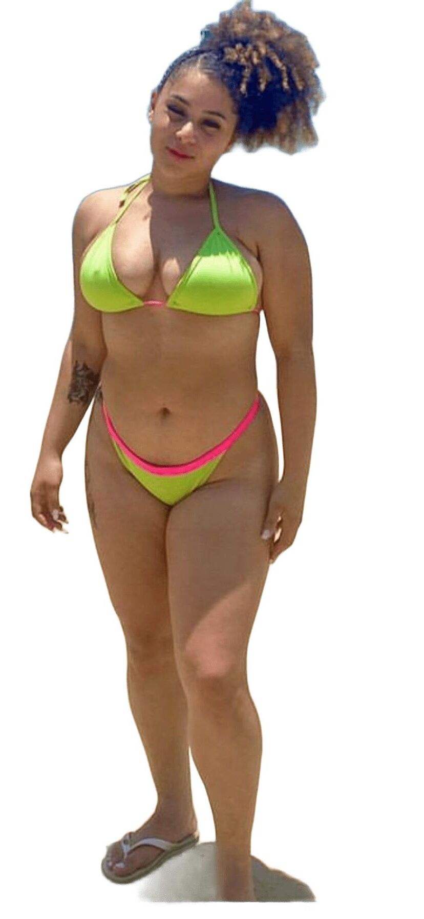 Latina mignonnes Big Butt Stickers