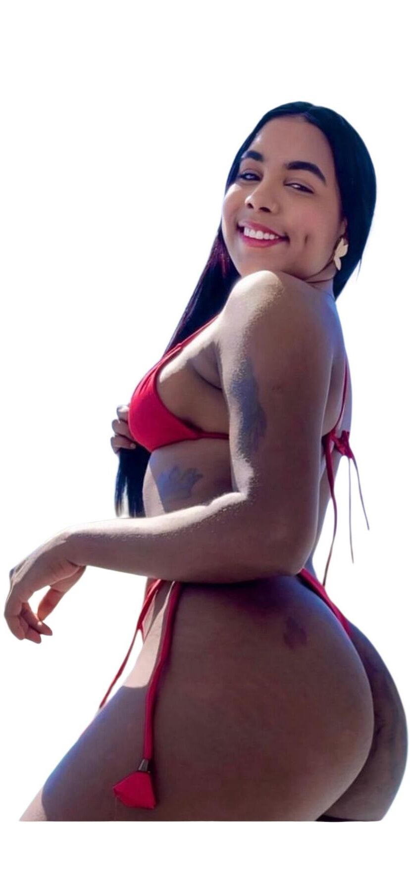 Latina mignonnes Big Butt Stickers