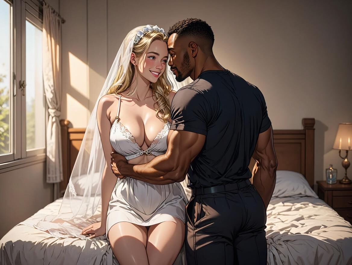 Desculpe mano, parece que um homem negro está levando sua noiva esta noite