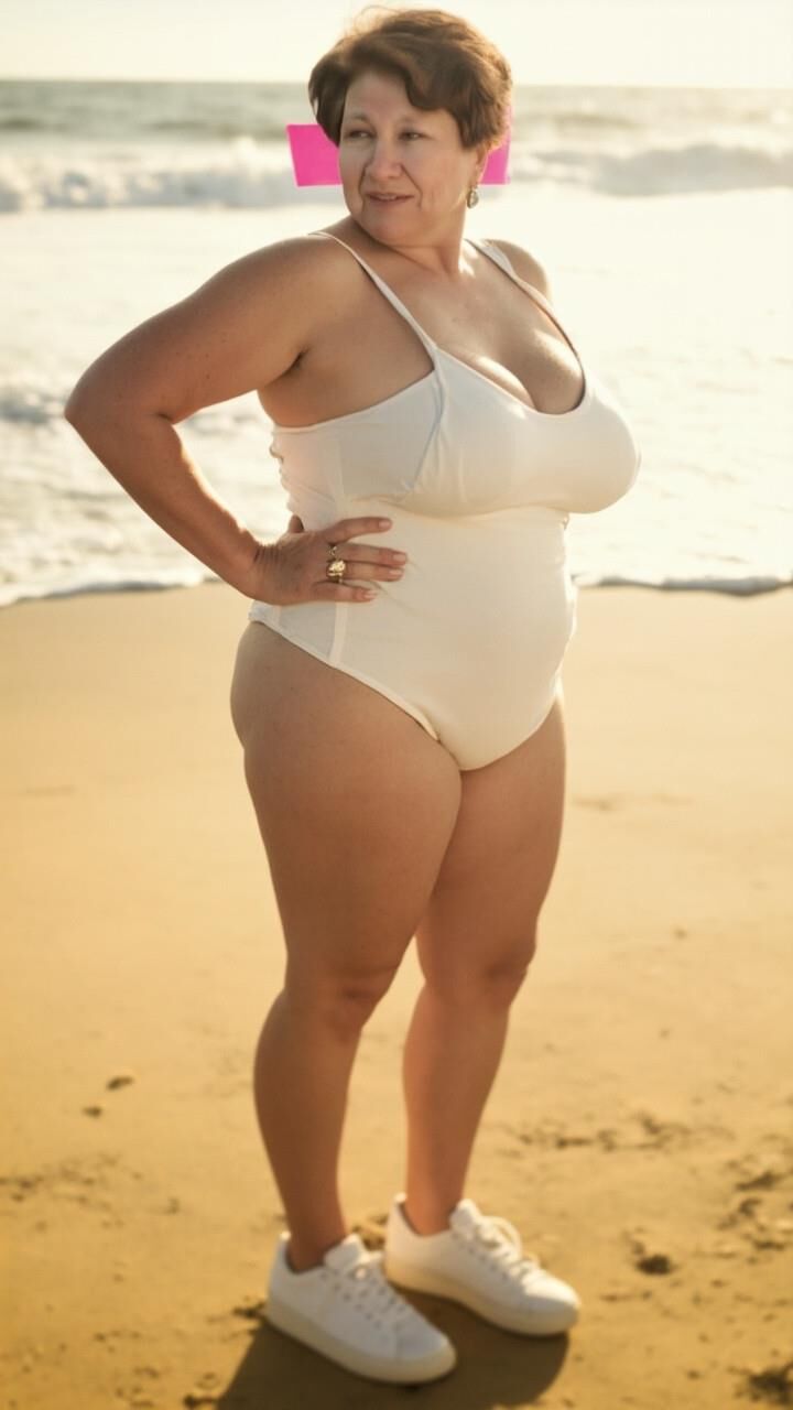 AI Oma Ana am Strand