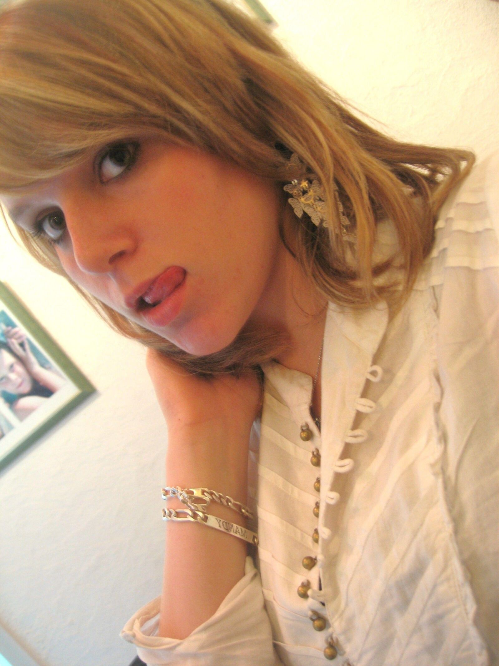 Nudes et sexe de chambre blonde