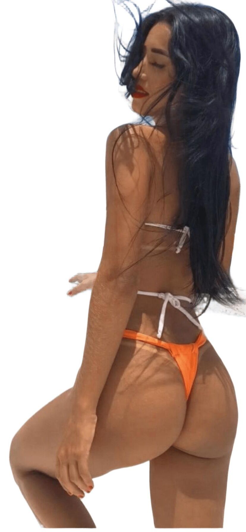 Latina mignonnes Big Butt Stickers