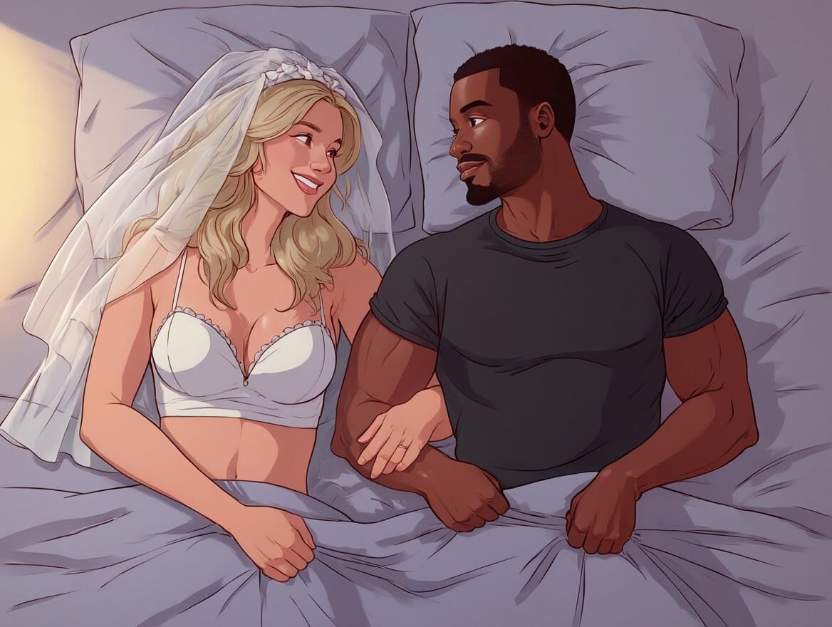 Desculpe mano, parece que um homem negro está levando sua noiva esta noite