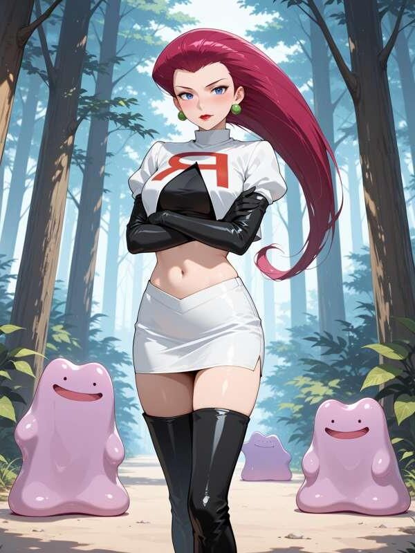 Pokemon dito fickt Jessie hart