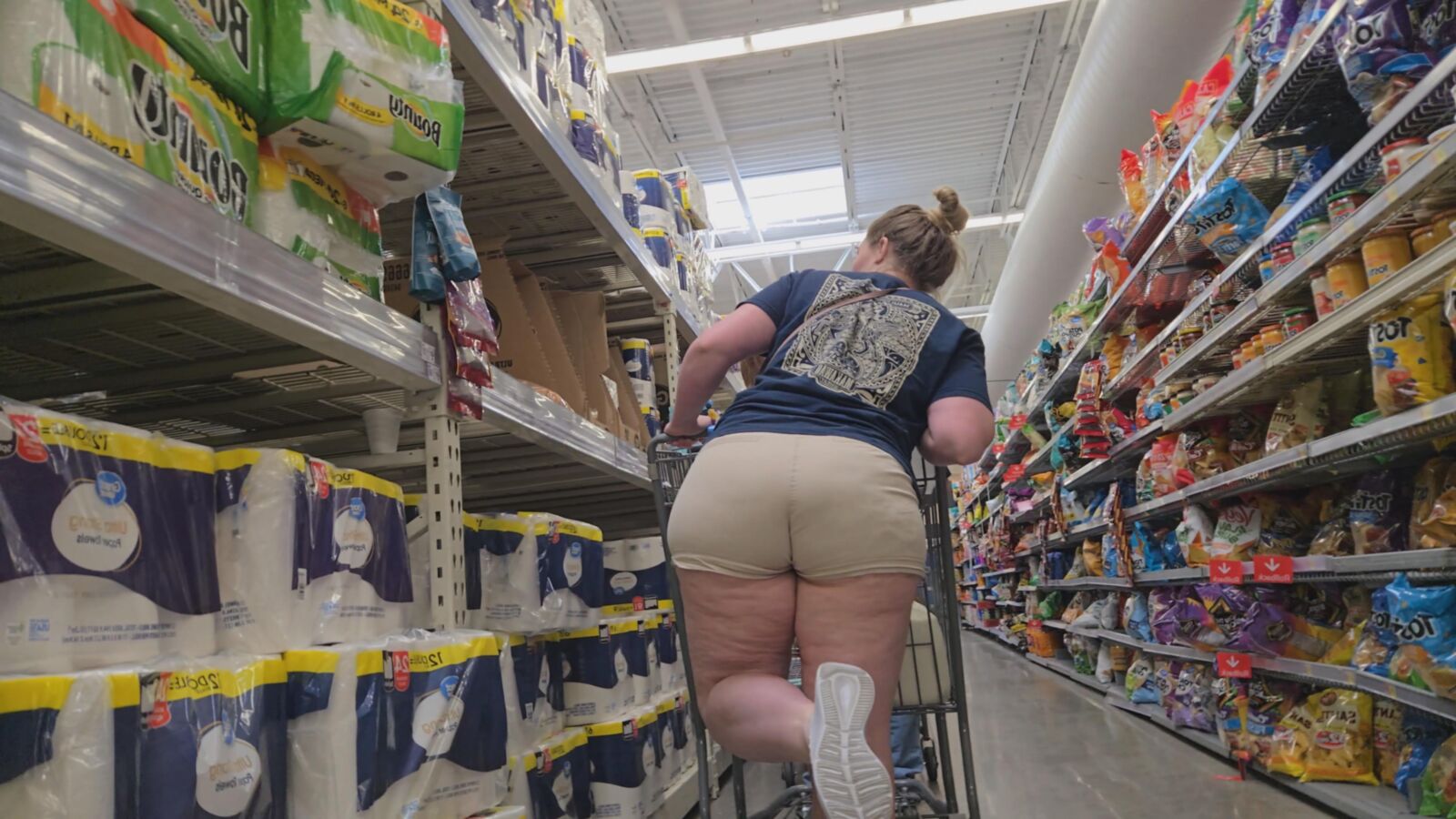 お尻の公開ディスプレイ