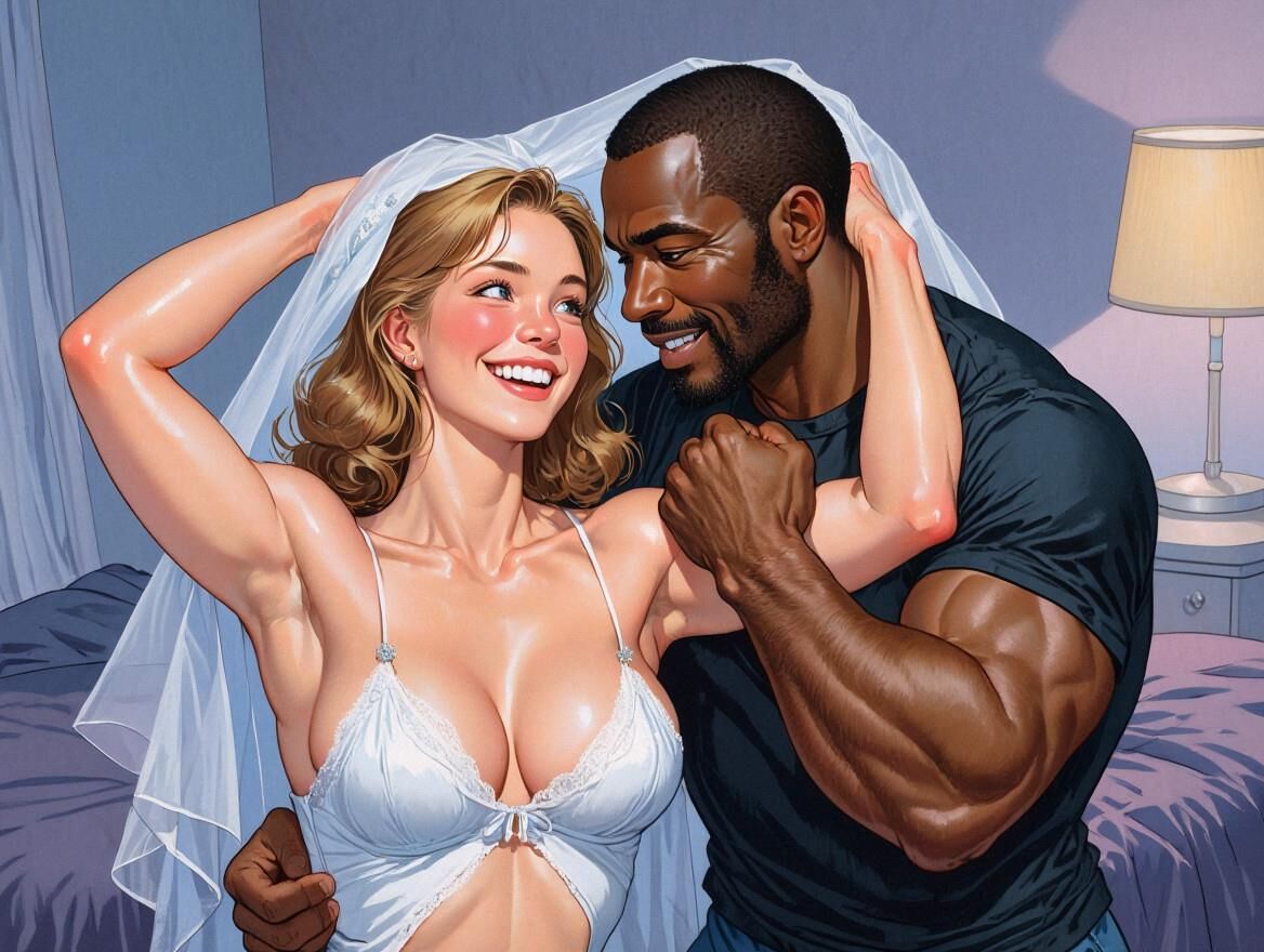 Desculpe mano, parece que um homem negro está levando sua noiva esta noite