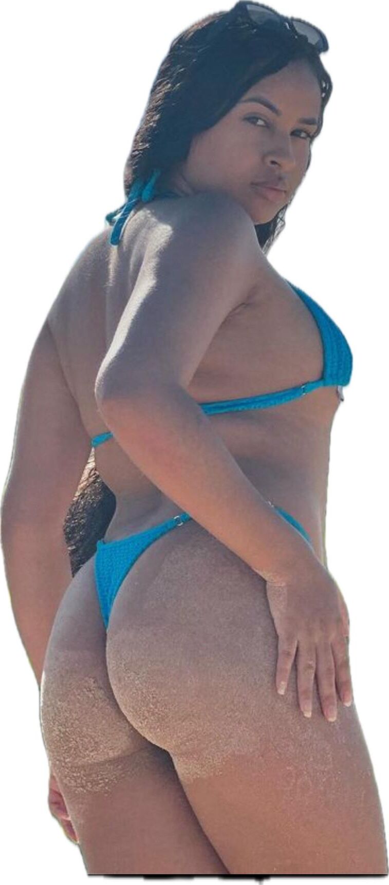 Latina Cute Big Butt Stickers 