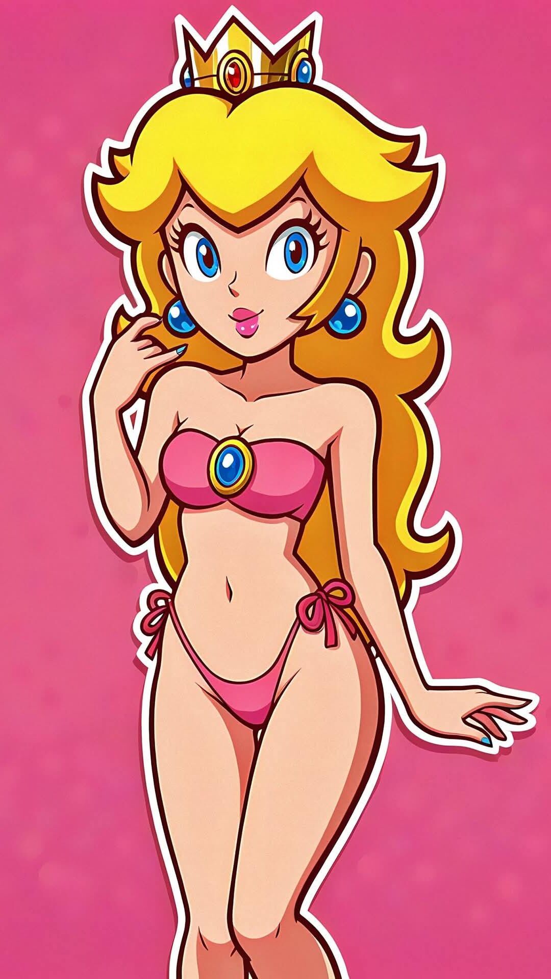 Super Mario Princess Peach