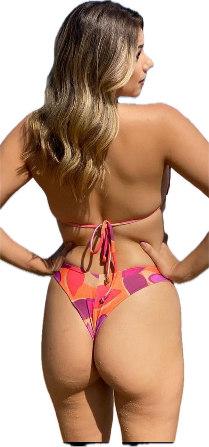 Latina mignonnes Big Butt Stickers