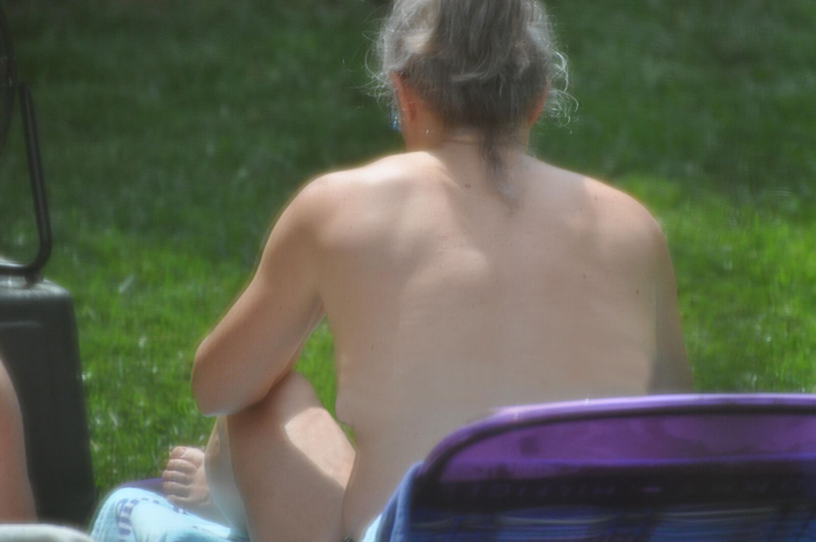 sunbathing 