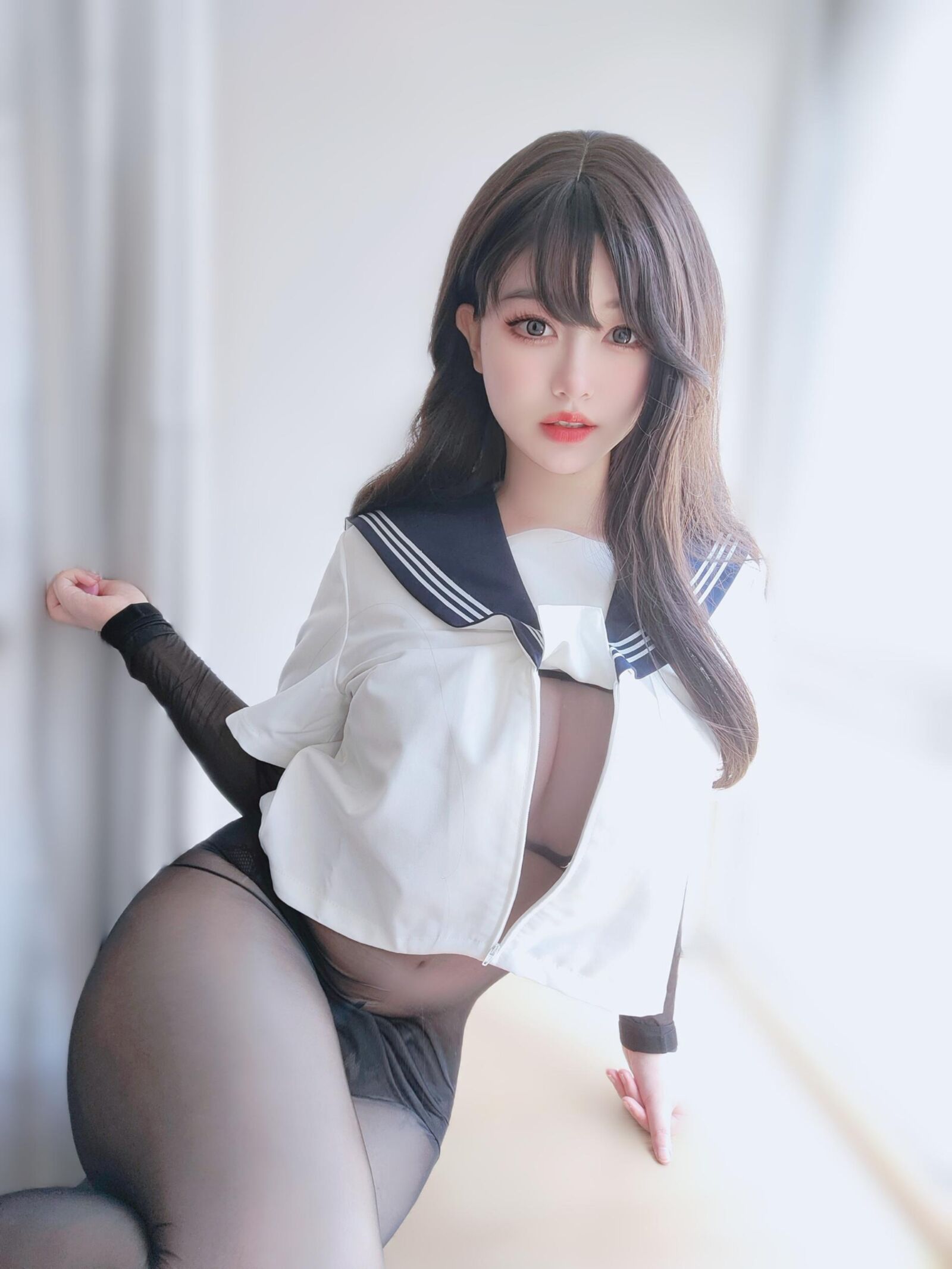 K cosplay de nylon quente