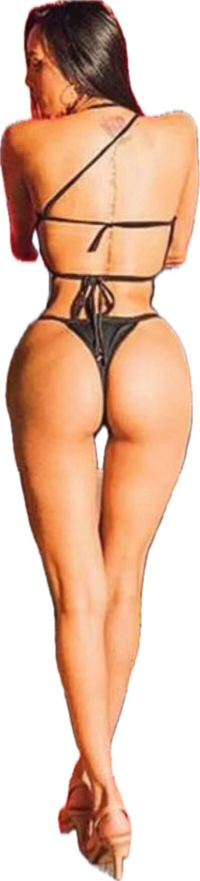Latina Cute Big Butt Stickers 