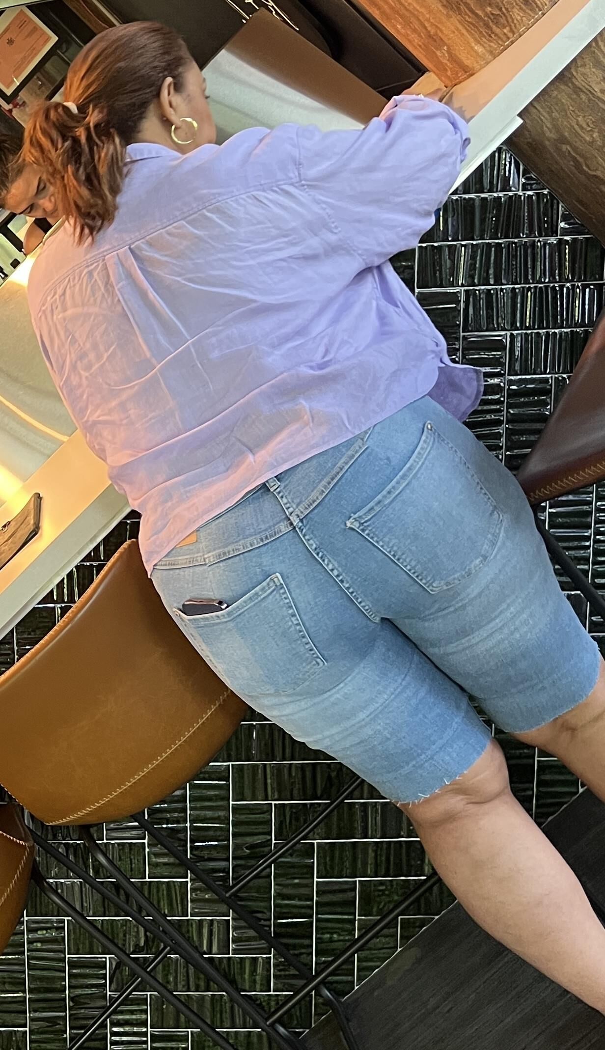 お尻の公開ディスプレイ