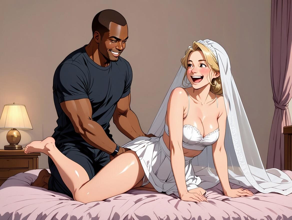 Desculpe mano, parece que um homem negro está levando sua noiva esta noite