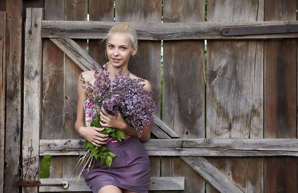 Innocent blonde beauty