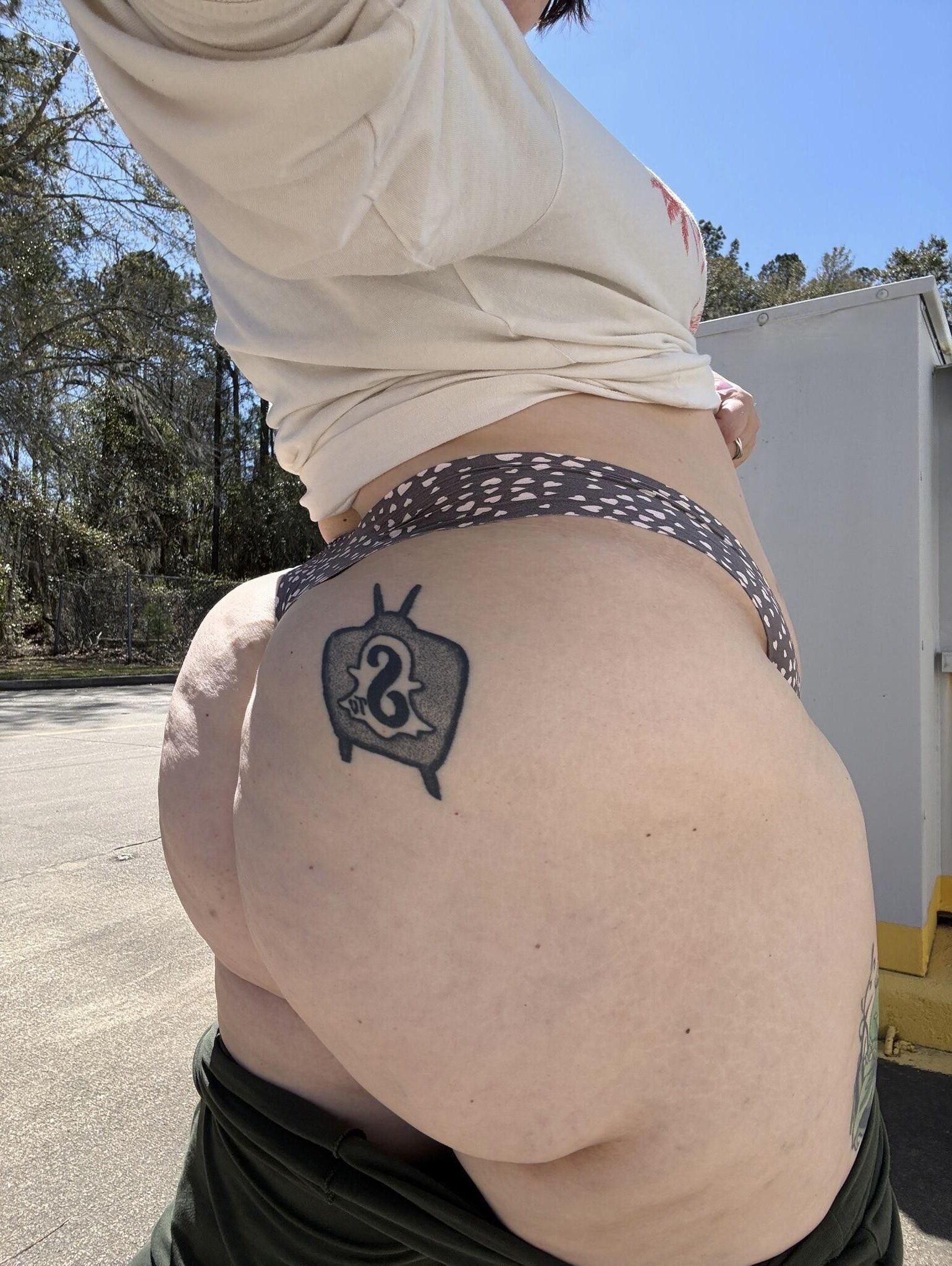ターニャ巨大なお尻小さなおっぱい角質セクシーなBBWミルフミックスホットショット