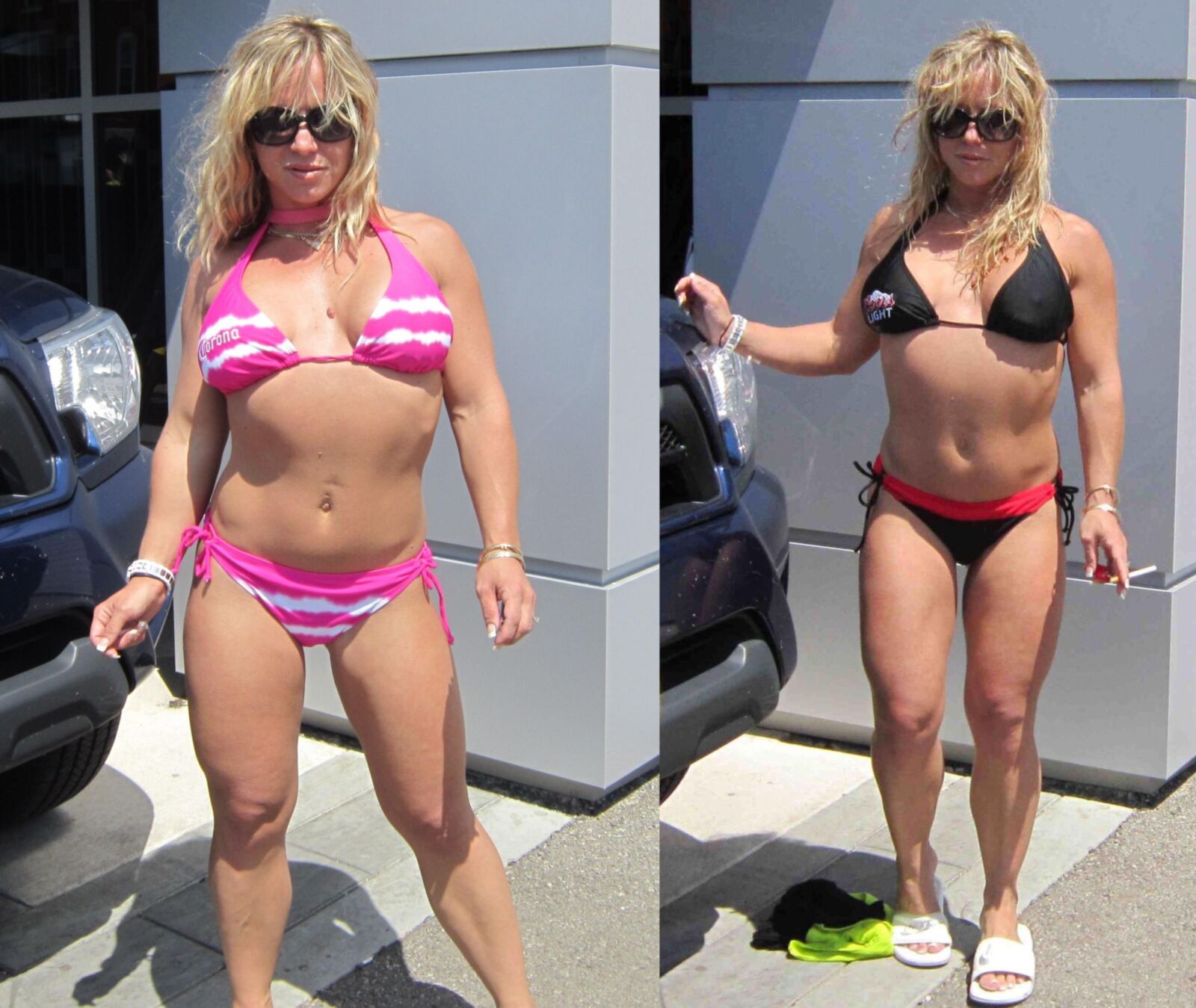 Blonde Big Tit Milf Teaches Jessie Bikini Teen Wanker Lessons