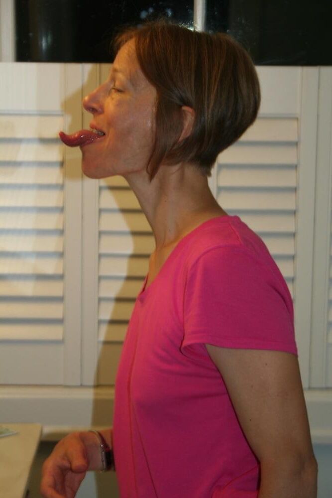 Meg has an incredible tongue!