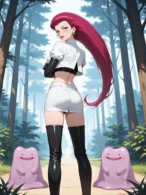 Pokemon dito fickt Jessie hart