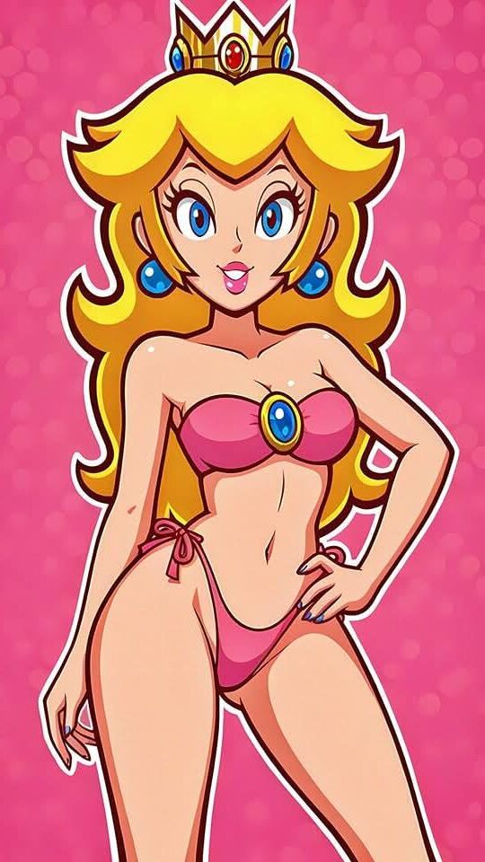 Super Mario Princess Peach