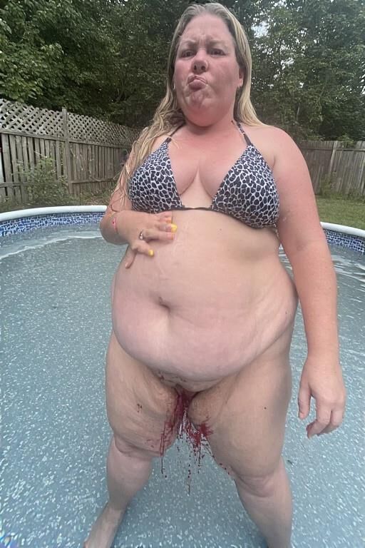 White Trash in the Backyard Pool